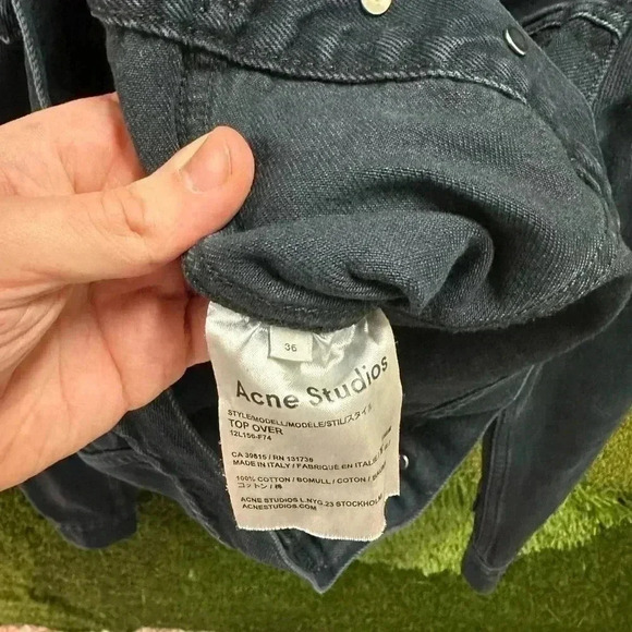 Acne Studios Denim Jacket Small - Picture 4 of 6